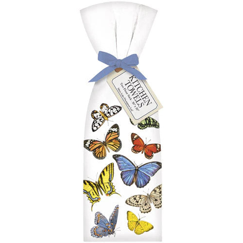 Mary Lake-Thompson Butterflies Towel Set - Mildred Hoit