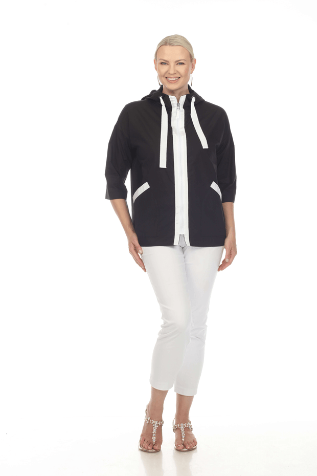 Terra Black and White Jacket available at Mildred Hoit in Palm Beach.