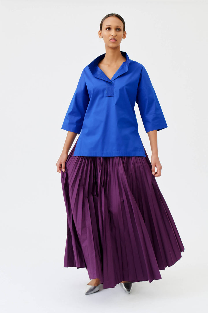 Wingate Tayne Top in Electric Blue - Mildred Hoit