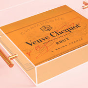 Large 'Veuve Clicquot Lucite Tray