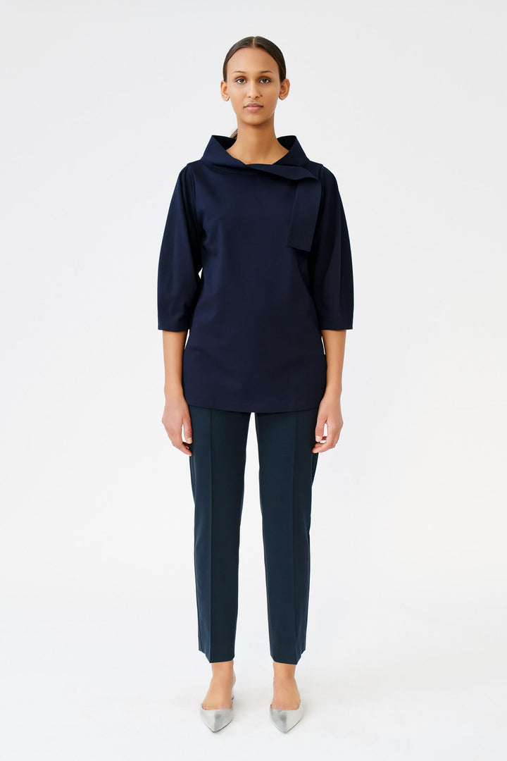 Wingate Penelope Pant in Navy - Mildred Hoit