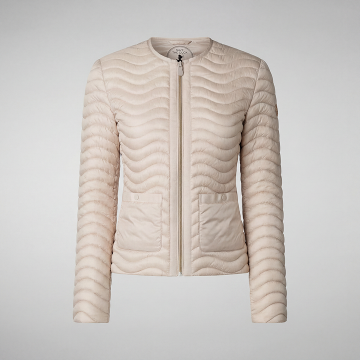 Save The Duck Tamina Jacket in Sand Beige - Mildred Hoit