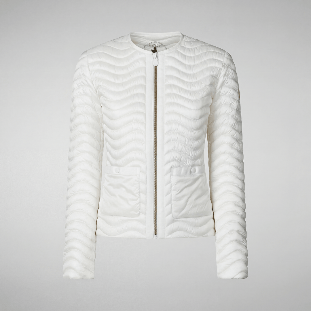 Save The Duck Tamina Jacket in White - Mildred Hoit