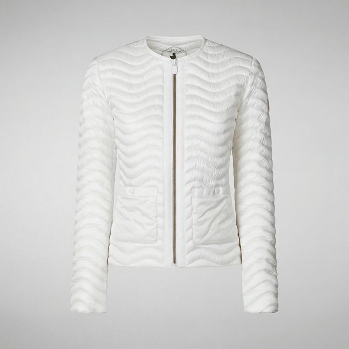 Save The Duck Tamina Jacket in White - Mildred Hoit