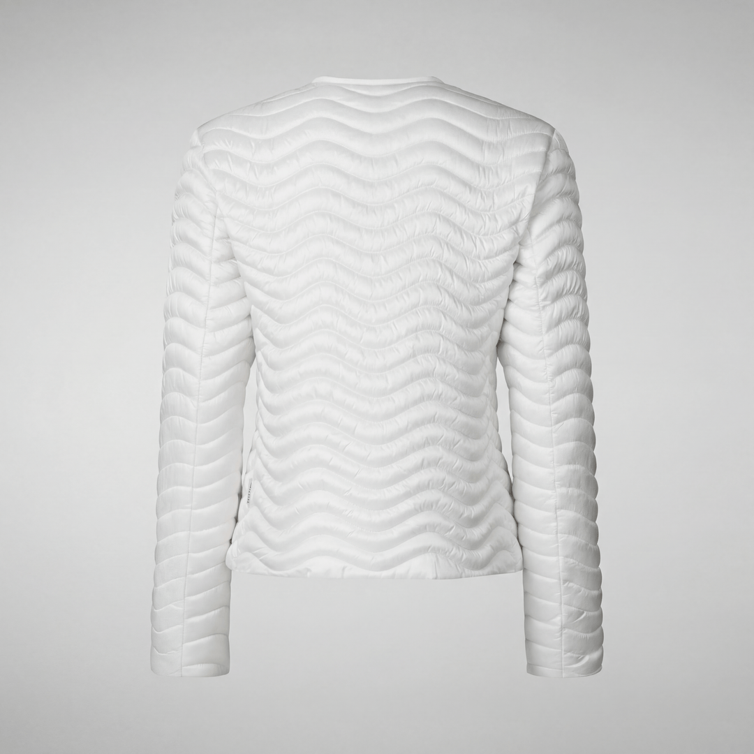 Save The Duck Tamina Jacket in White - Mildred Hoit