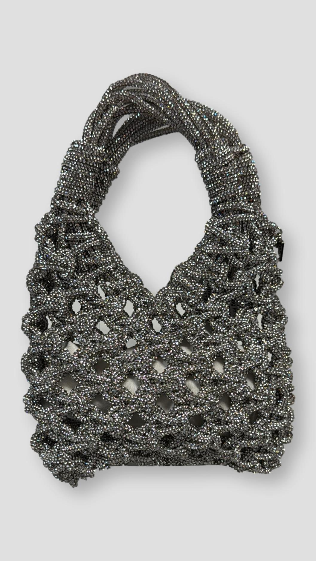 The Disco Bag in Silver