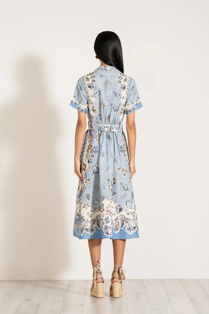 Shell Midi Dress - Mildred Hoit
