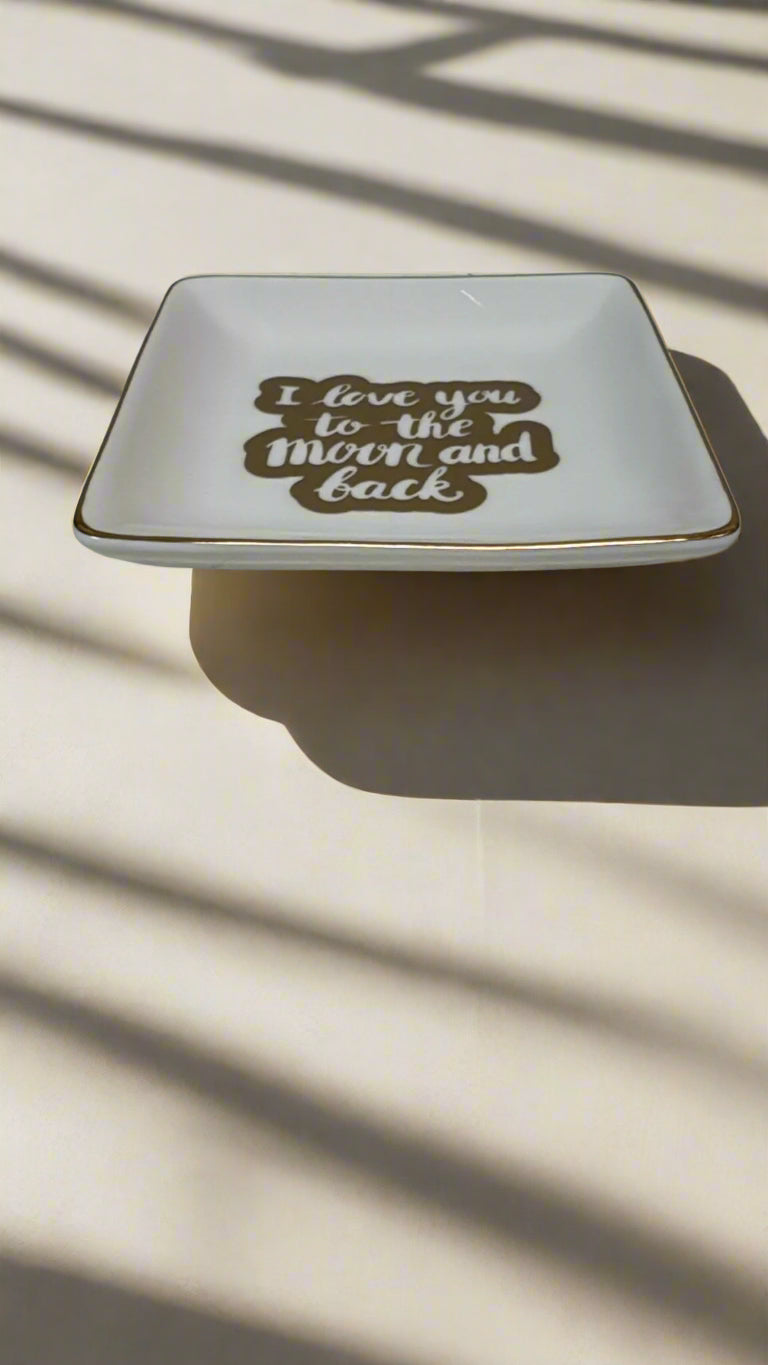 Love to the Moon Friendship Tray