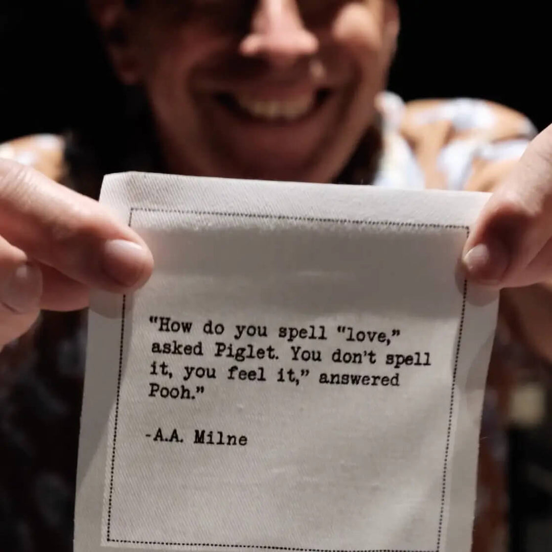 Cocktail Napkins with Love Quotes