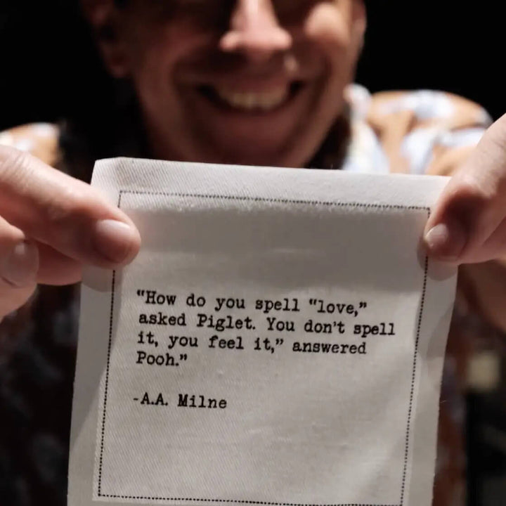 Cocktail Napkins with Love Quotes