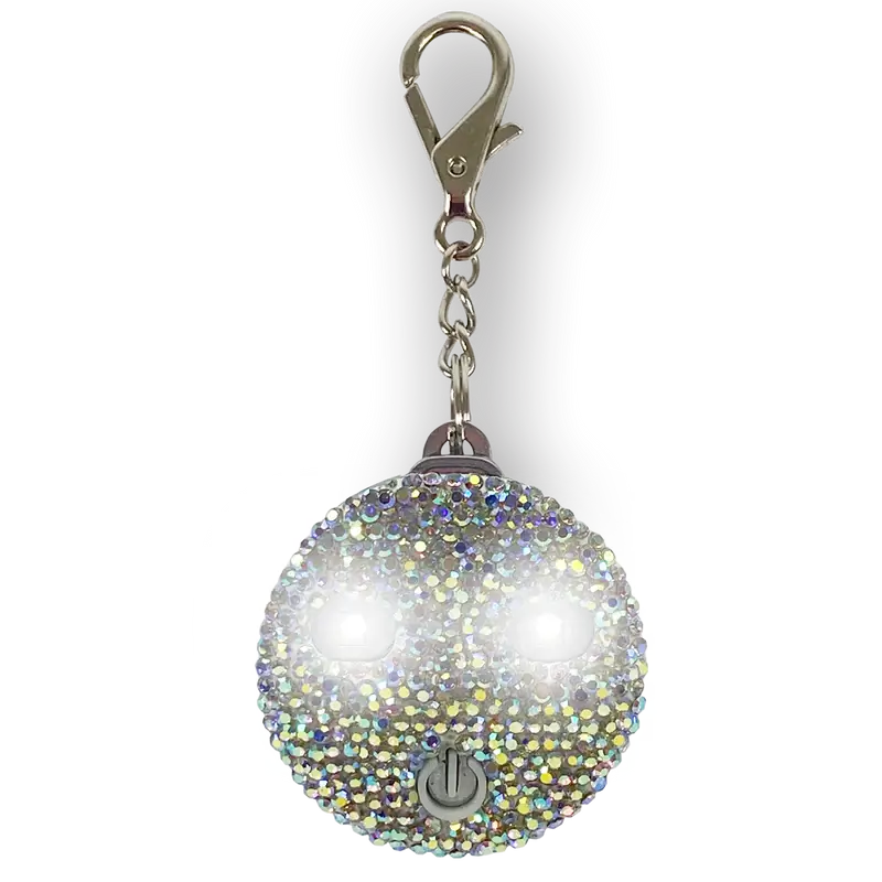 Rhinestone Keychain Flashlight - Mildred Hoit