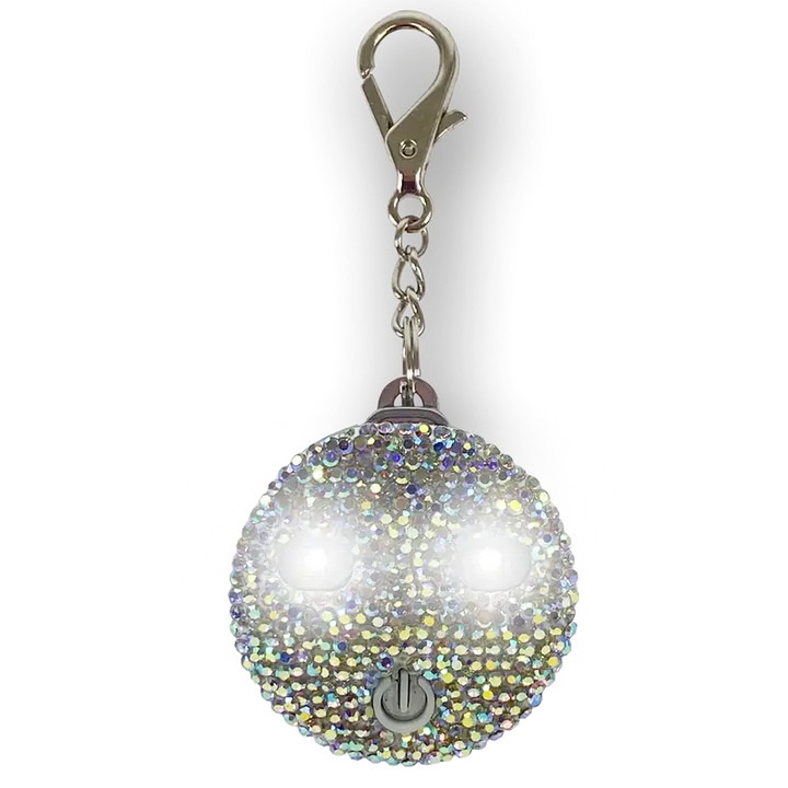 Rhinestone Keychain Flashlight - Mildred Hoit