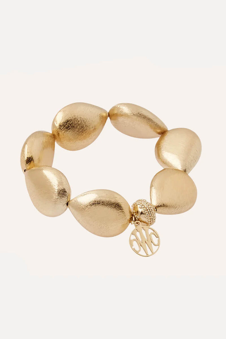 Clara Williams Gold Rush Teardrop Stretch Bracelet