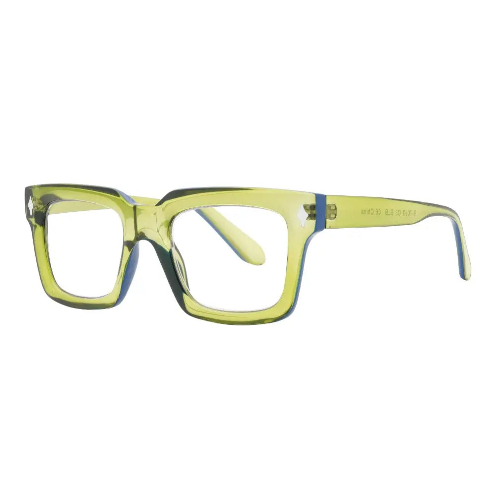 Maren Blue Light Readers in Matcha Green - Mildred Hoit