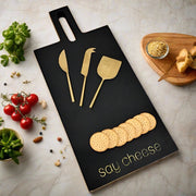 'Say Cheese' Wooden Chopping Board available at Mildred Hoit in Palm Beach.