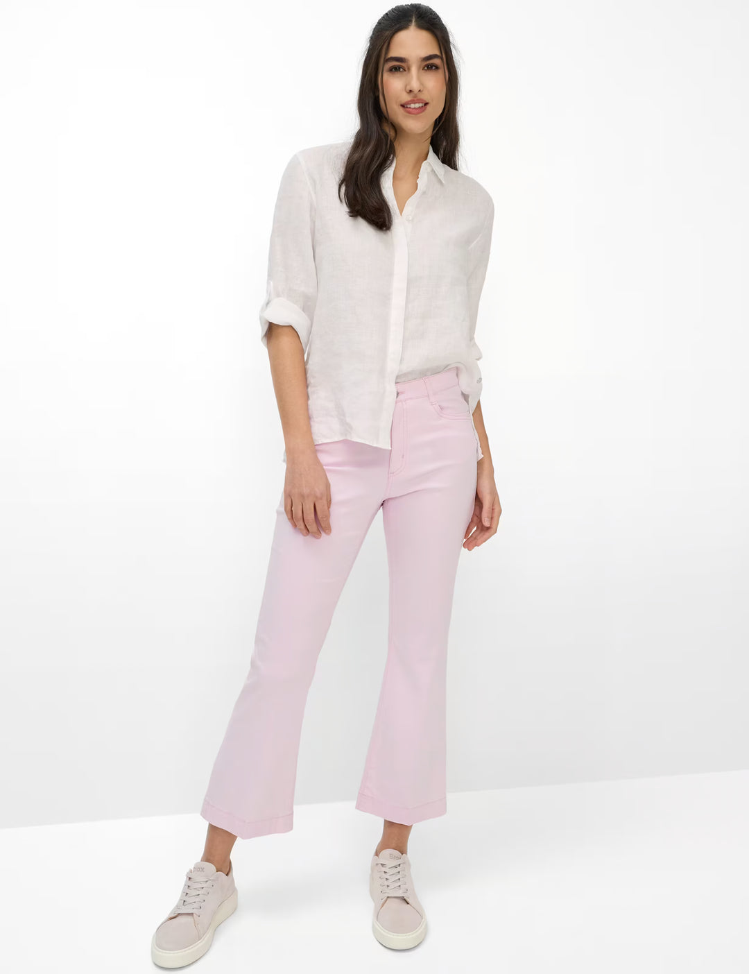 Brax Mary S Pant in Dusty Rose - Mildred Hoit