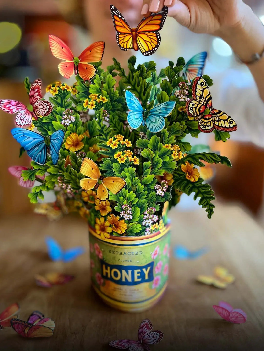 Butterflies and Buttercups Pop-Up Card
