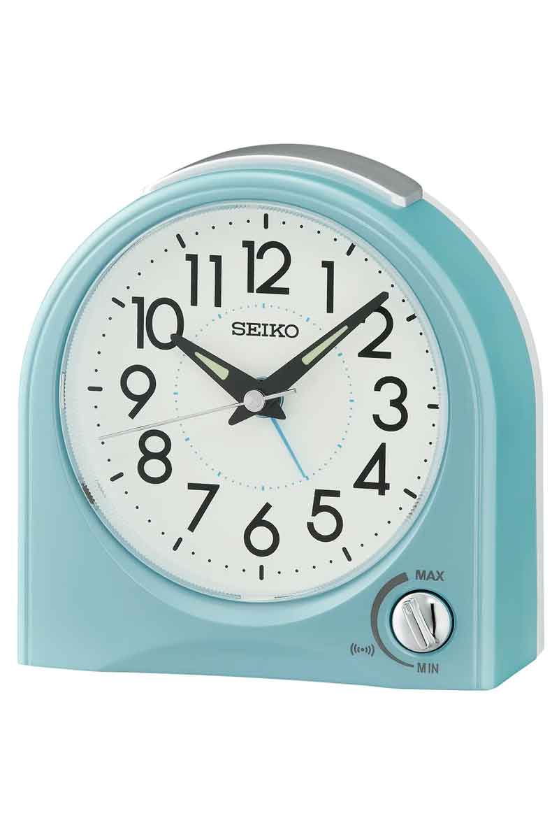 Seiko Maris Alarm Clock in Blue - Mildred Hoit