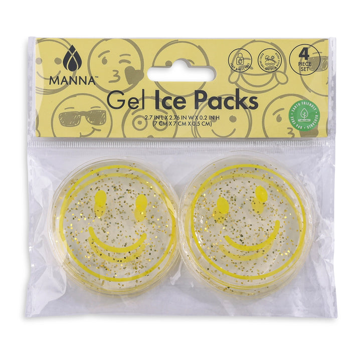 Smiley Face Gel Ice Packs