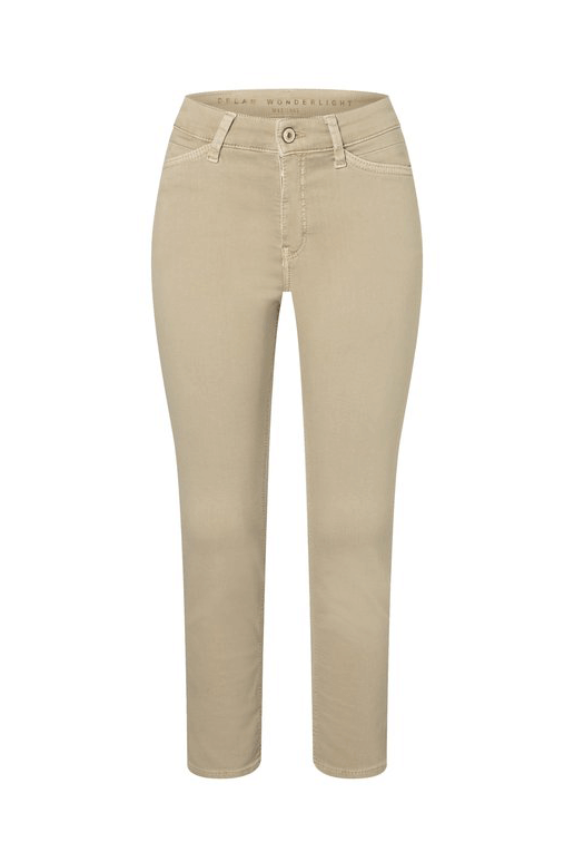 Dream Slim Pants in Khaki - Mildred Hoit