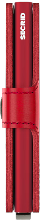 Secrid Miniwallet in Original Red-Red
