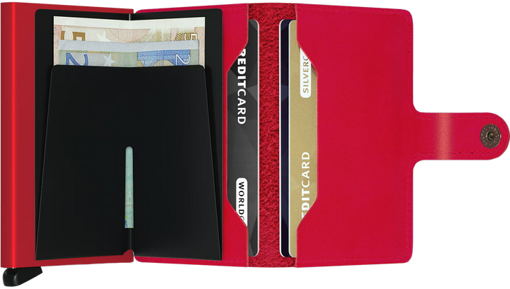 Secrid Miniwallet in Original Red-Red