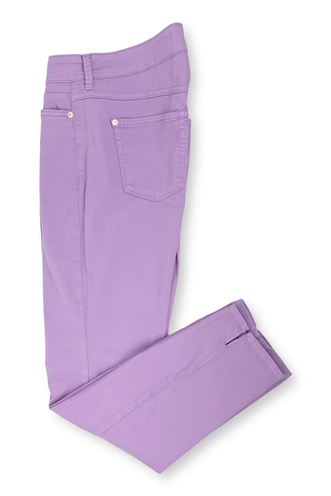 Dream Slim Pants in Lavender available at Mildred Hoit in Palm Beach.