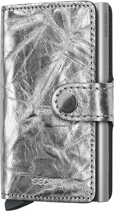 Secrid Miniwallet in Crunch Silver