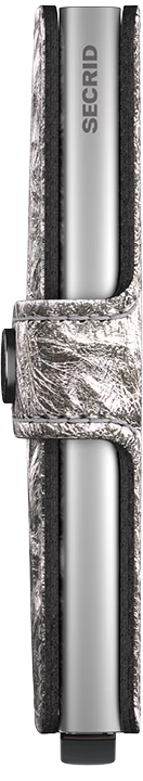 Secrid Miniwallet in Crunch Silver