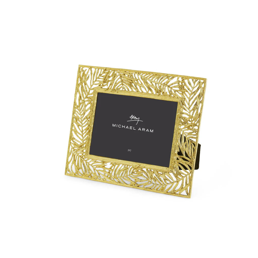Michael Aram 5X7 Palm Frame - Mildred Hoit