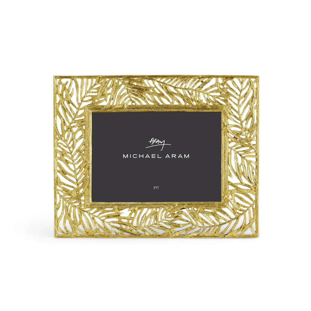 Michael Aram 5X7 Palm Frame - Mildred Hoit