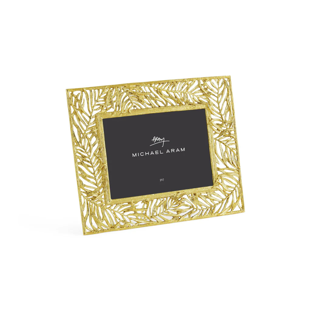 Michael Aram 5X7 Palm Frame - Mildred Hoit