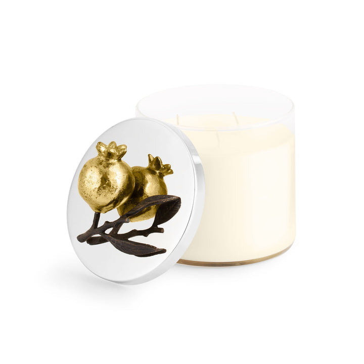Michael Aram Pomegranate Candle in Gold
