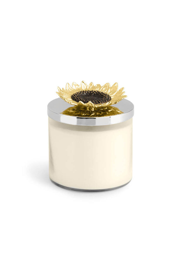 Michael Aram Vincent Sunflower Candle available at Mildred Hoit in Palm Beach.