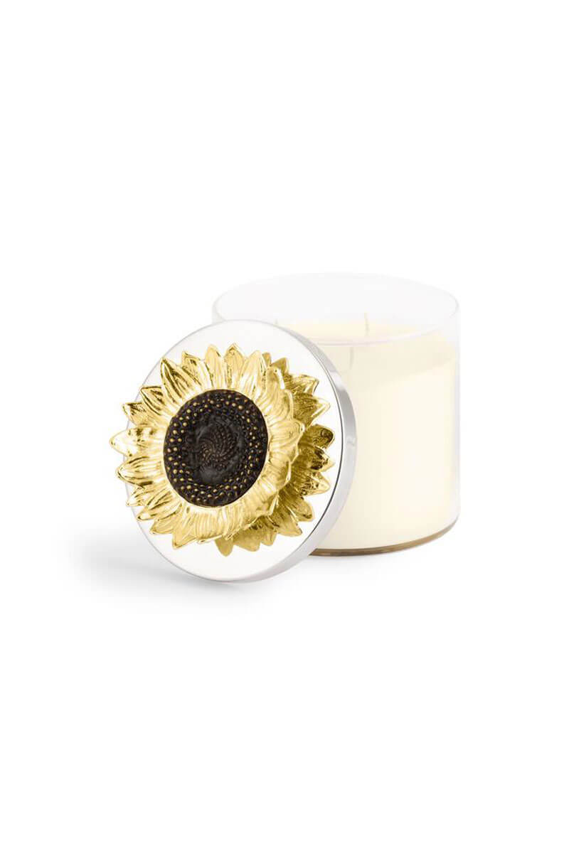 Michael Aram Vincent Sunflower Candle - Mildred Hoit