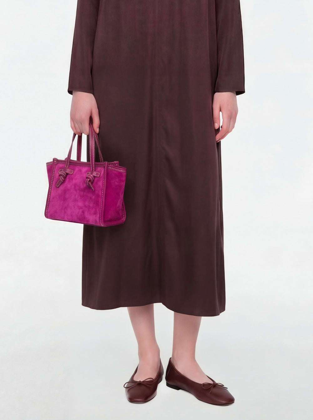 Gianni Chiarini Bag in Desert Flower Suede - Mildred Hoit