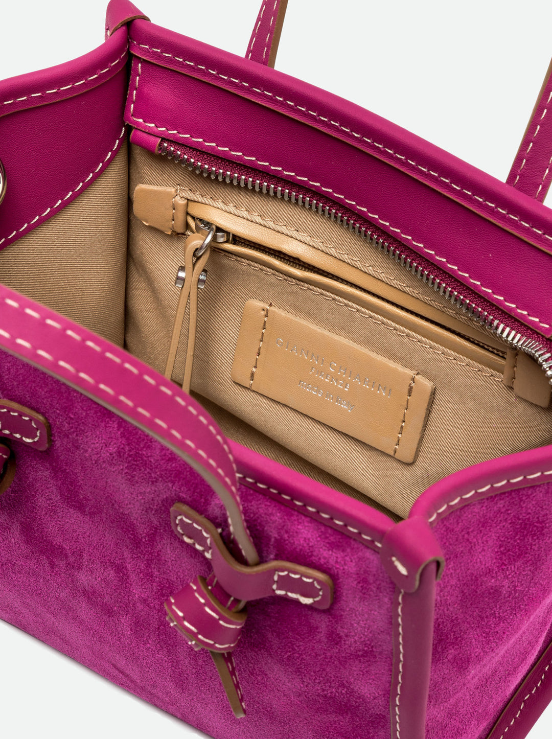 Gianni Chiarini Bag in Desert Flower Suede - Mildred Hoit