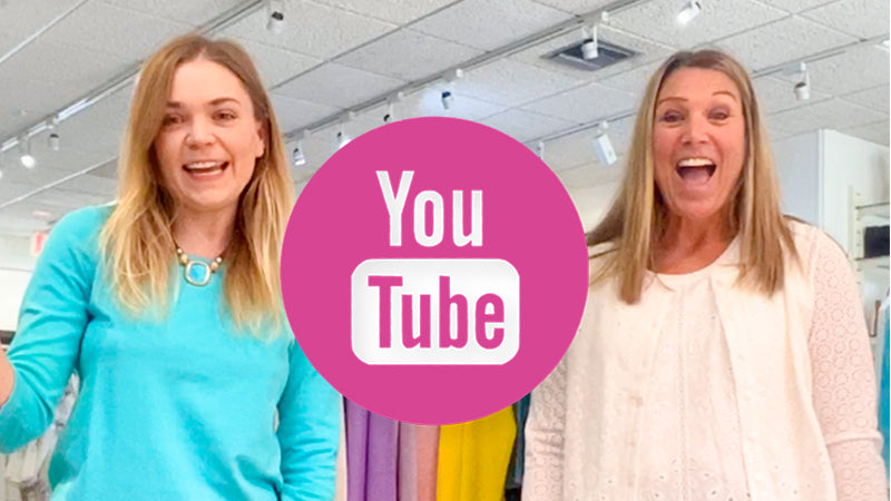 Molly and Jane introducing the Mildred Hoit Youtube Channel