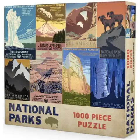 National Parks Puzzle - Mildred Hoit