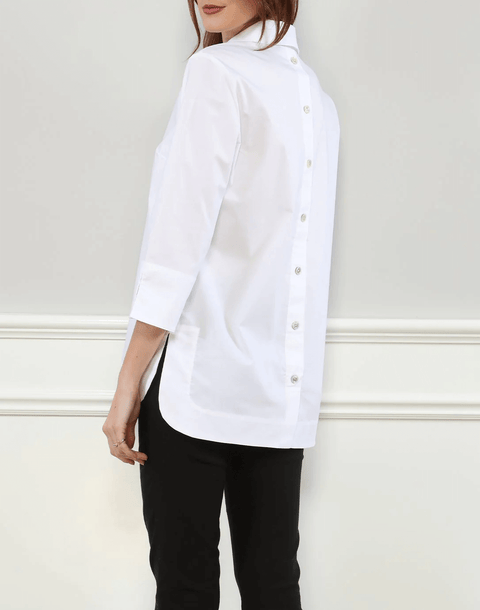 Aileen Blouse in White