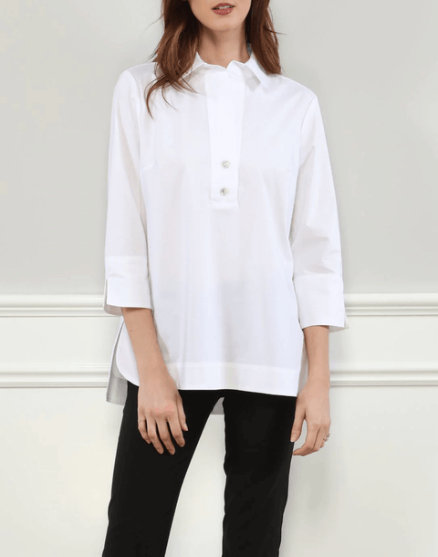 Aileen Blouse in White