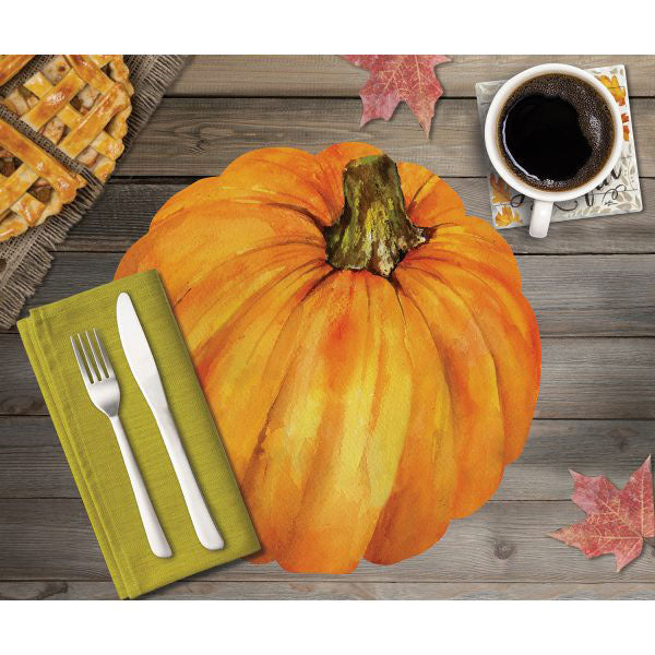 Pumpkin Shaped Placemats - Mildred Hoit