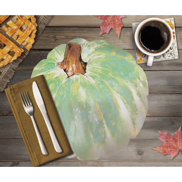 Pumpkin Shaped Placemats - Mildred Hoit