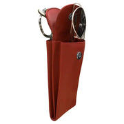 Double Eyeglass Case - Red