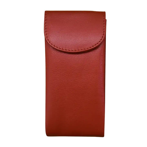 Double Eyeglass Case - Red