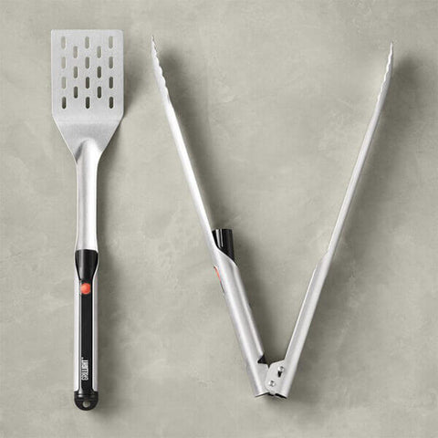 2 Piece Grilling Set - Tongs and Spatula