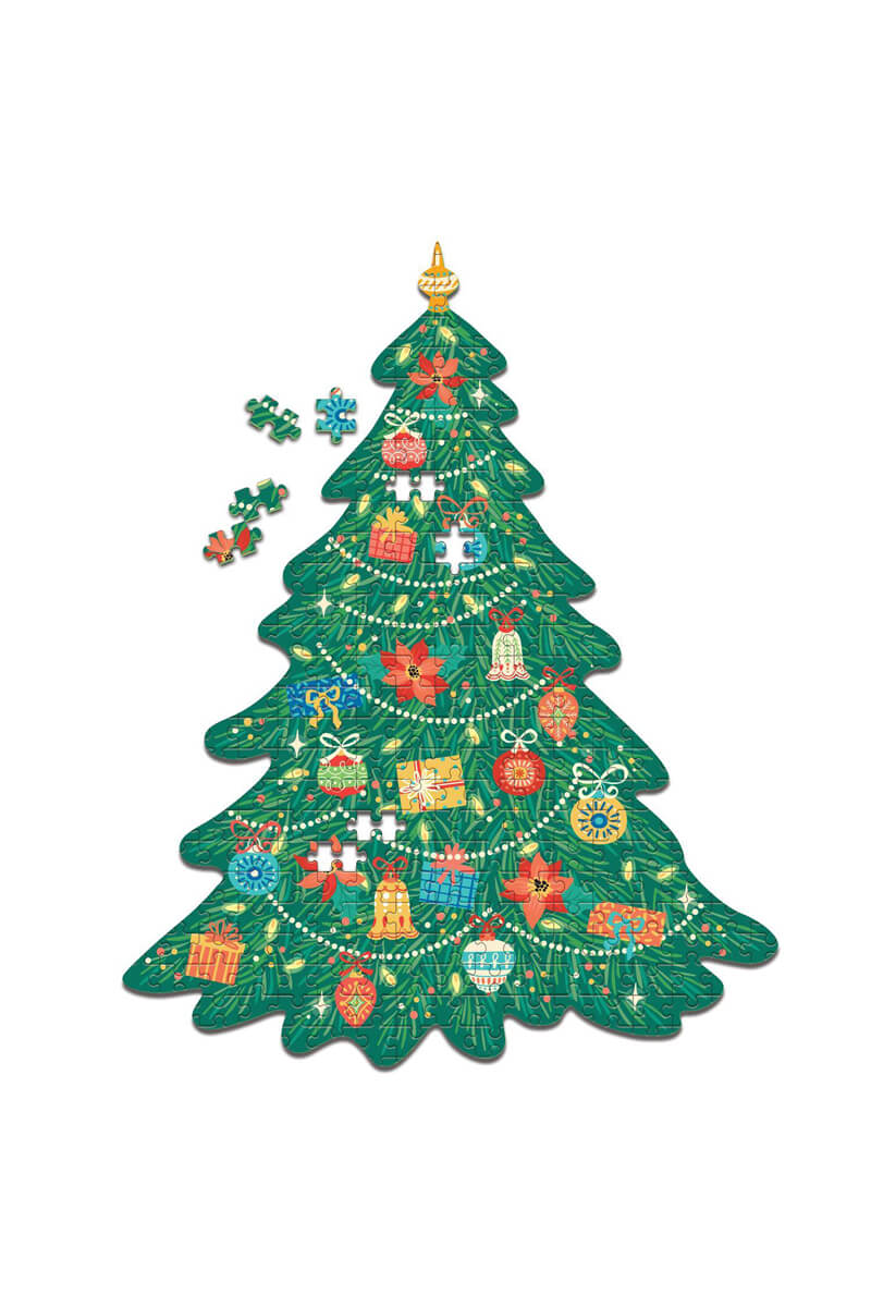 Christmas Tree Jigsaw Puzzle - Mildred Hoit