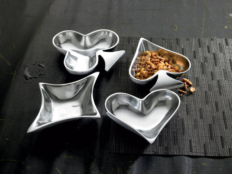 Set of 4 Card Dishes