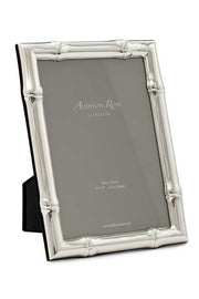 Wide Bamboo Silver Plated 8X10 Frame