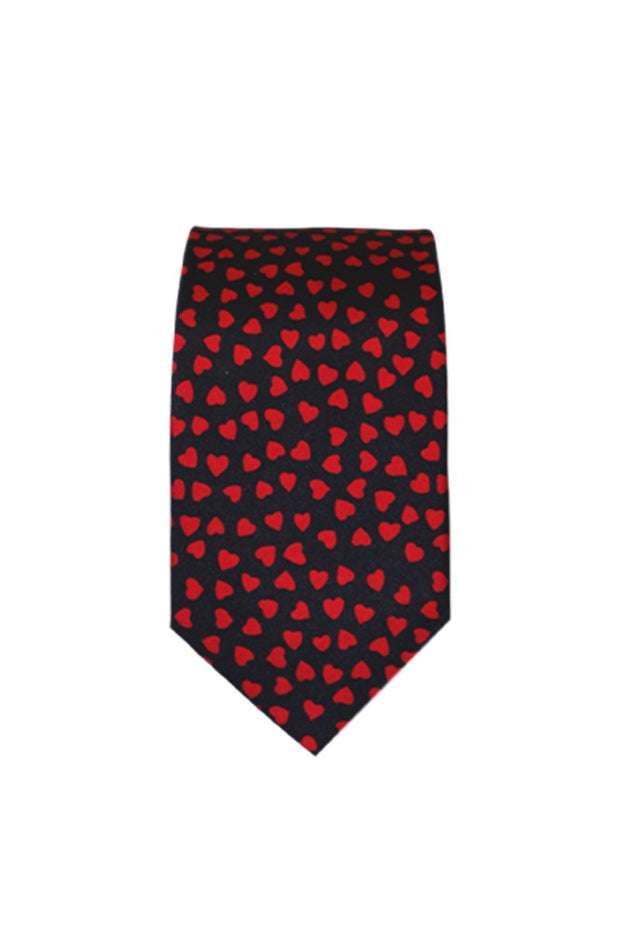 Red Hearts Tie available at Mildred Hoit in Palm Beach.
